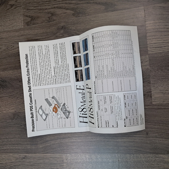 sony 8mm video cassests accessories manual - Picture 10 of 10